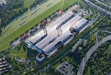 深圳佰富彩综合物流枢纽中心|深圳·平湖南